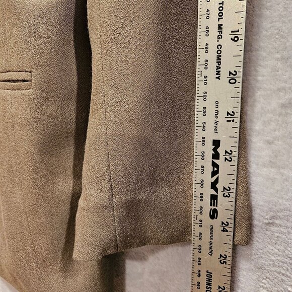 Norton McNaughten Skirt Blazer Set Womens 10 Brown Jacket Pencil Skirt USA Made - Picture 5 of 15